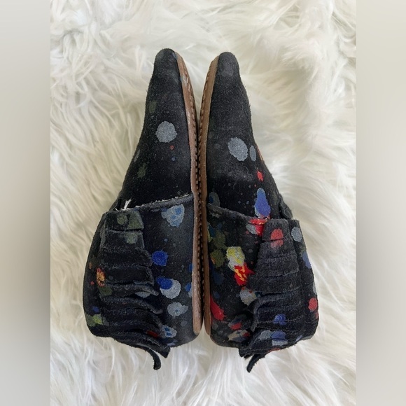Monkey Feet Paint Splatter Moccasins - Picture 5 of 9
